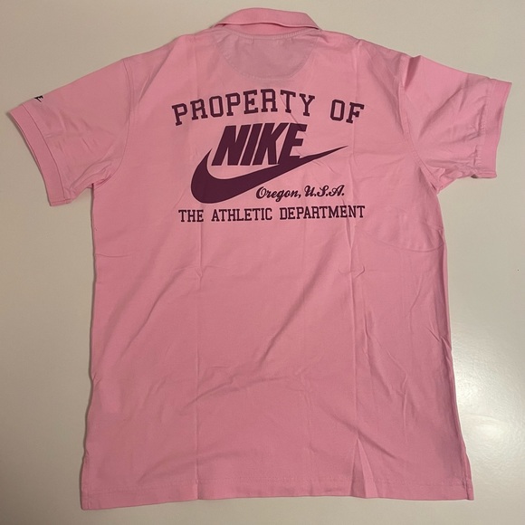 Nike Men’s Pink Polo Shirt - Picture 2 of 7